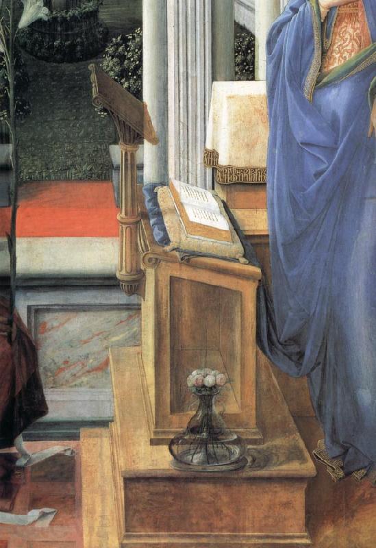 Fra Filippo Lippi Details of The Annuncication